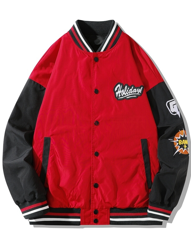 foss phil 棒球服男日系复古学院风夹克外套男女秋季新款情侣小众港风