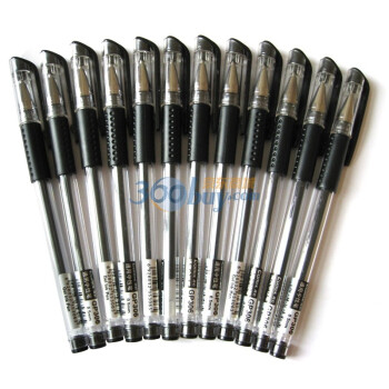 COMIX 齐心 GP306 通用中性笔0.5mm 欧洲标准 全球通用 12支装 黑色