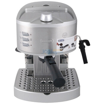 
                                        
                                                                                德龙（Delonghi）咖啡机 半自动咖啡机 意式浓缩 家用 泵压式 不锈钢锅炉 手动打奶泡 EC330S                