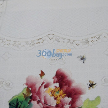帘帘好运兰亭序针织单面印花门帘85X150CM配门帘杆