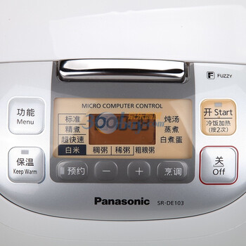 
                                        松下（Panasonic）SR-DE103 智能电饭煲电饭锅 3L                
