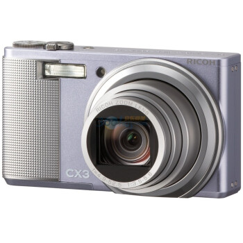 行货Ricoh理光CX3数码相机紫罗兰色（10x光变，92万像素LCD），1399元包邮