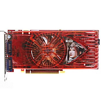 微星(msi)n9600gt-t2d256-v 700/1400 256m/256位 ddr3 pci-e显卡