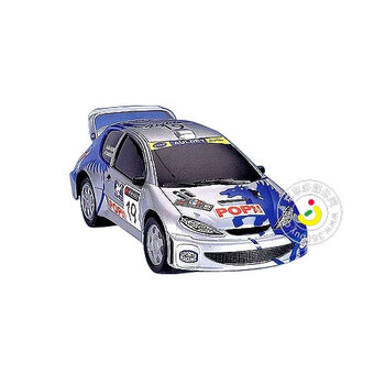 auldey双钻雷速登215系列电动遥控玩具车(飙风战警-银.