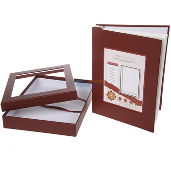 广博4r160过塑相册67524-2红色