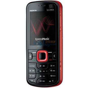 诺基亚(nokia)5320 gsm手机(红色)移动(联通)定制机 xpressmusic音乐