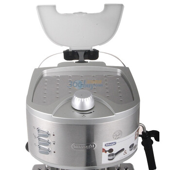 
                                        
                                                                                德龙（Delonghi）咖啡机 半自动咖啡机 意式浓缩 家用 泵压式 不锈钢锅炉 手动打奶泡 EC330S                