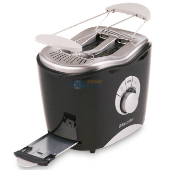 伊莱克斯（Electrolux） 多士炉 烤面包机 ETS3000 带防尘盖 黑色 