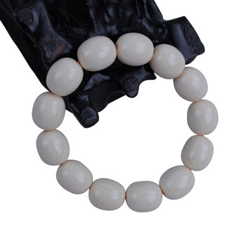 皇家工坊精致海象牙手串1.0cm椭圆形状