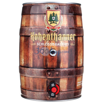 Hohenthanner 哈那皇家 金牌黄啤酒 5L/桶