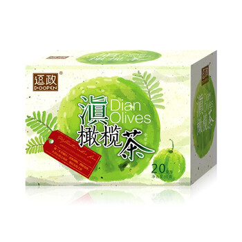 逗政滇橄榄茶20包80g