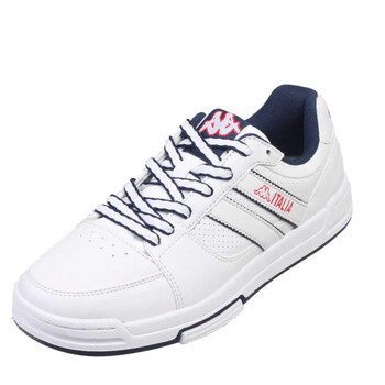 kappa白色男板鞋k5091cc133-002