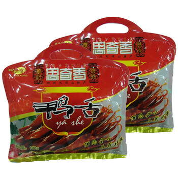 西昌特产 华记鸭舌108g