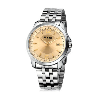 eyki 艾奇石英男表 8446g 表带黑色,表盘黑色价格(怎么样)_易购手表