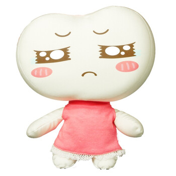 签语娃娃粒子发泄玩具23cm小委屈创意礼品