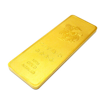 【招金】万足金au9999 鸡年生肖金条 100克 保值收藏送礼