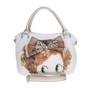 贝蒂betty 简约时尚可爱卡通头像韩版女包 女士手提包 斜挎包a5541-54