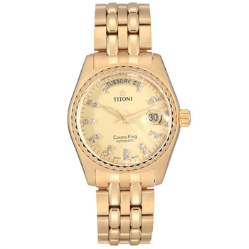 梅花(titoni)手表 宇宙cosmo系列机械男表787g-306