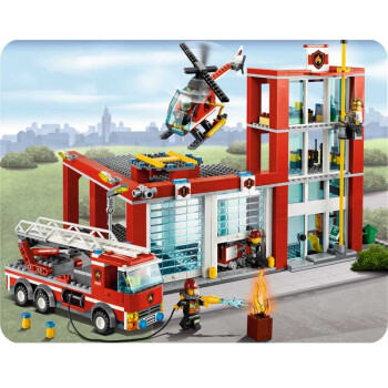 LEGO 乐高 City系列 60004 消防总局