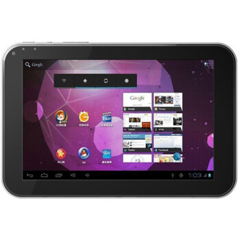 TOSHIBA东芝 AT270-T01S 7.7英寸平板电脑（Tegra3四核处理器 1G 16G 蓝牙3.0 USB Android 4.0）银色