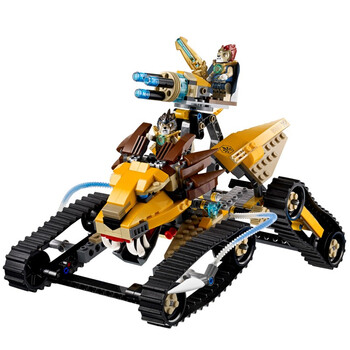 > lego 乐高 chima 气功传奇系列 无敌狮的皇家战车 70005