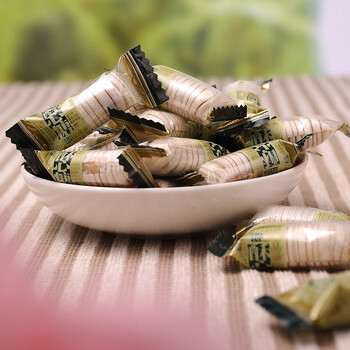 富锦 芝麻味酥心糖 350g*2 喜糖零食糖果