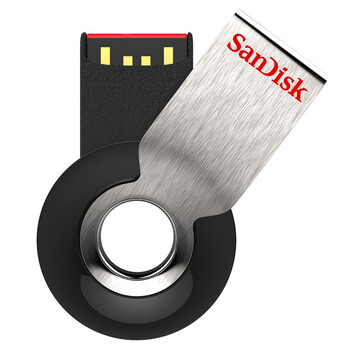闪迪（SanDisk） 酷轮（CZ58） 8G U盘 银黑