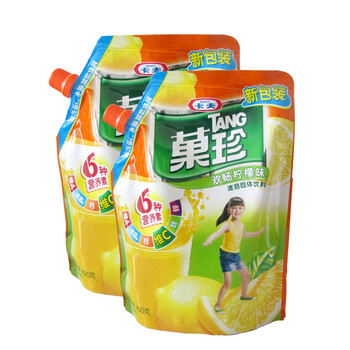 卡夫菓珍(欢畅柠檬味)速溶饮料400g*2袋/组