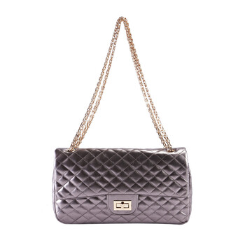 保罗名莎 polominsa 2013新款女式单肩包 617-2061银色