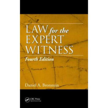 LAW FOR THE EXPERT WITNESS, 4TH ED epub格式下载