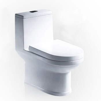 欧贝尔卫浴虹吸式坐便器 一体座便器抽水马桶3588 400坑距