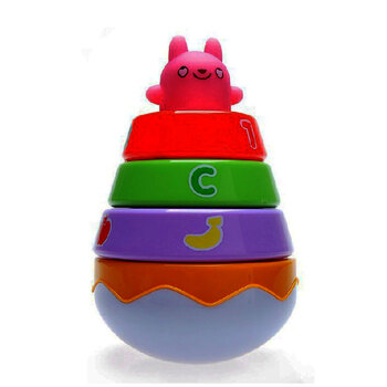 澳贝正品 奇趣不倒翁463401 儿童叠叠乐 幼儿宝宝益智 动手玩具