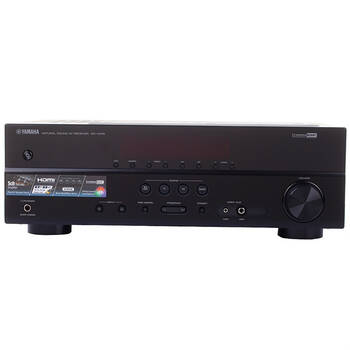 雅马哈(yamaha)rx-v375 家庭影院5.1声道av功放机 黑色 自营