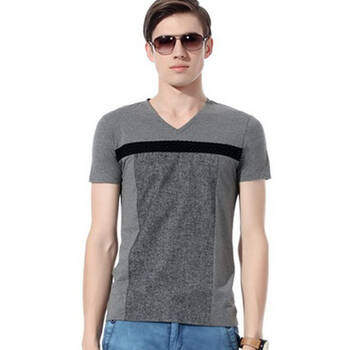 男士t恤t男恤 短袖男t恤 男装2013新款韩版棉潮t桖半袖stlg118a9526