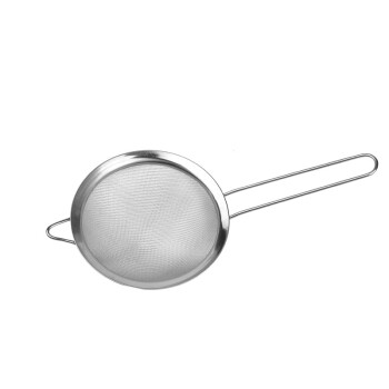 烘焙工具套装 不锈钢 面粉筛 带耳长柄2件套(14cm、16cm)优客尚品