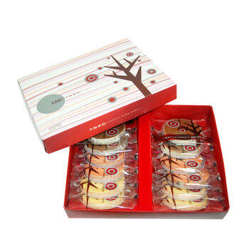 christine 克莉丝汀 时尚年轮糕点礼盒 300g(25g×12)