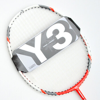 y3品牌2013年奇兵系列hybrid碳铝一体羽毛球拍,碳素中杆,铝合金拍头