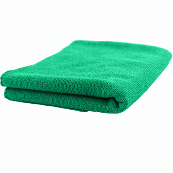 艾美洁 超细纤维洗车毛巾 擦车布不掉毛吸水60*30 1条 绿色c52 60*30