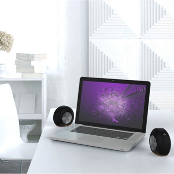 
                                        
                                                            JBL Pebbles 音乐蜗牛音箱 电脑笔记本小音响 便携迷你 办公家用多媒体音响 USB供电低音炮 桌面立体声 黑色                