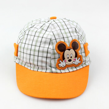 迪士尼(disney)儿童帽子 婴幼儿帽子 男女童鸭舌帽小孩帽子 mc0373 mc