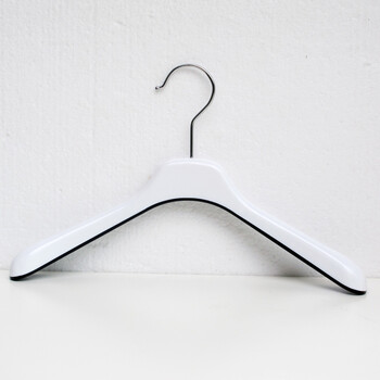 罗美尔 儿童塑料衣架裤架 彩色高档童装衣架 sp47 白色衣架【图片 价