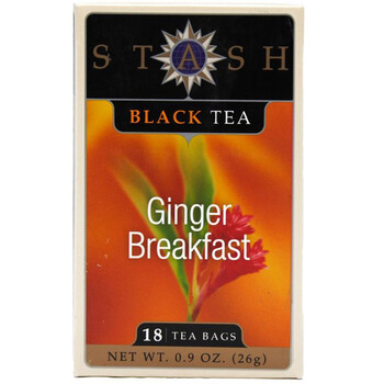 美国stash星皇优品生姜早餐红茶26克