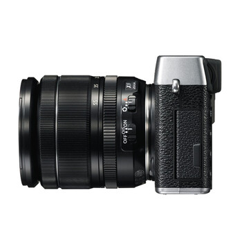 富士（FUJIFILM）X-E2 微单电套机（XF18-55） APS-C 去低通滤镜 WiFi 智能混合AF XE2复古 银色
