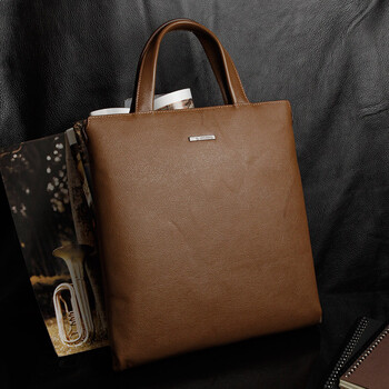 圣大保罗polo 百年品牌 男士休闲手提真皮男包ipad公文包s1a02069-1