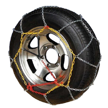 营地kn50 汽车防滑链 雪地防滑链条 金属钛合金链 1对装