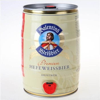德国eichbaum瓦伦丁小麦啤酒5l桶