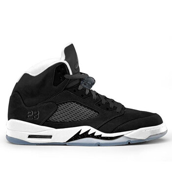 nike air jordan 5 "oreo" aj5 乔5奥利奥136027-035 黑色 44