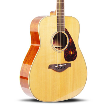 yamaha雅马哈左手琴fg820lfs820单板民谣吉他反手琴fg820l41英寸圆角