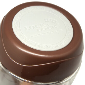 
                                        乐扣乐扣(LOCK&LOCK) PC运动茶杯便携式水杯塑料密封防漏水壶HLC820TBG(570ml)咖啡色                