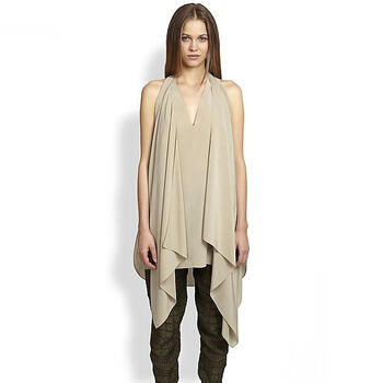 珂洛艾伊 chloe 女式小背心 khaki beige q00088629 38 (6)
